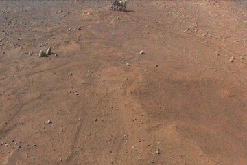 شاهکار هلی‌کوپتر ناسا در مریخ / «نبوغ» بر فراز «استقامت» / عکس