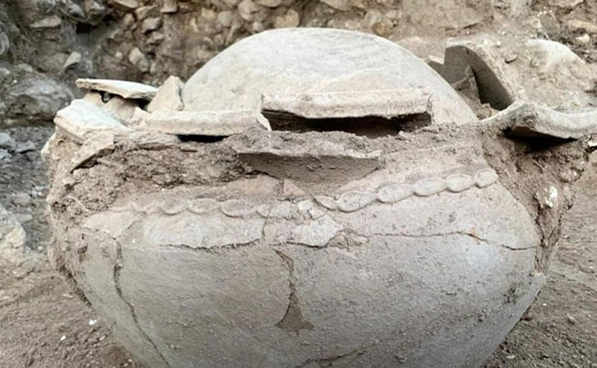 محتوای ترسناک کوزه ۱۲۰۰ساله/عکس