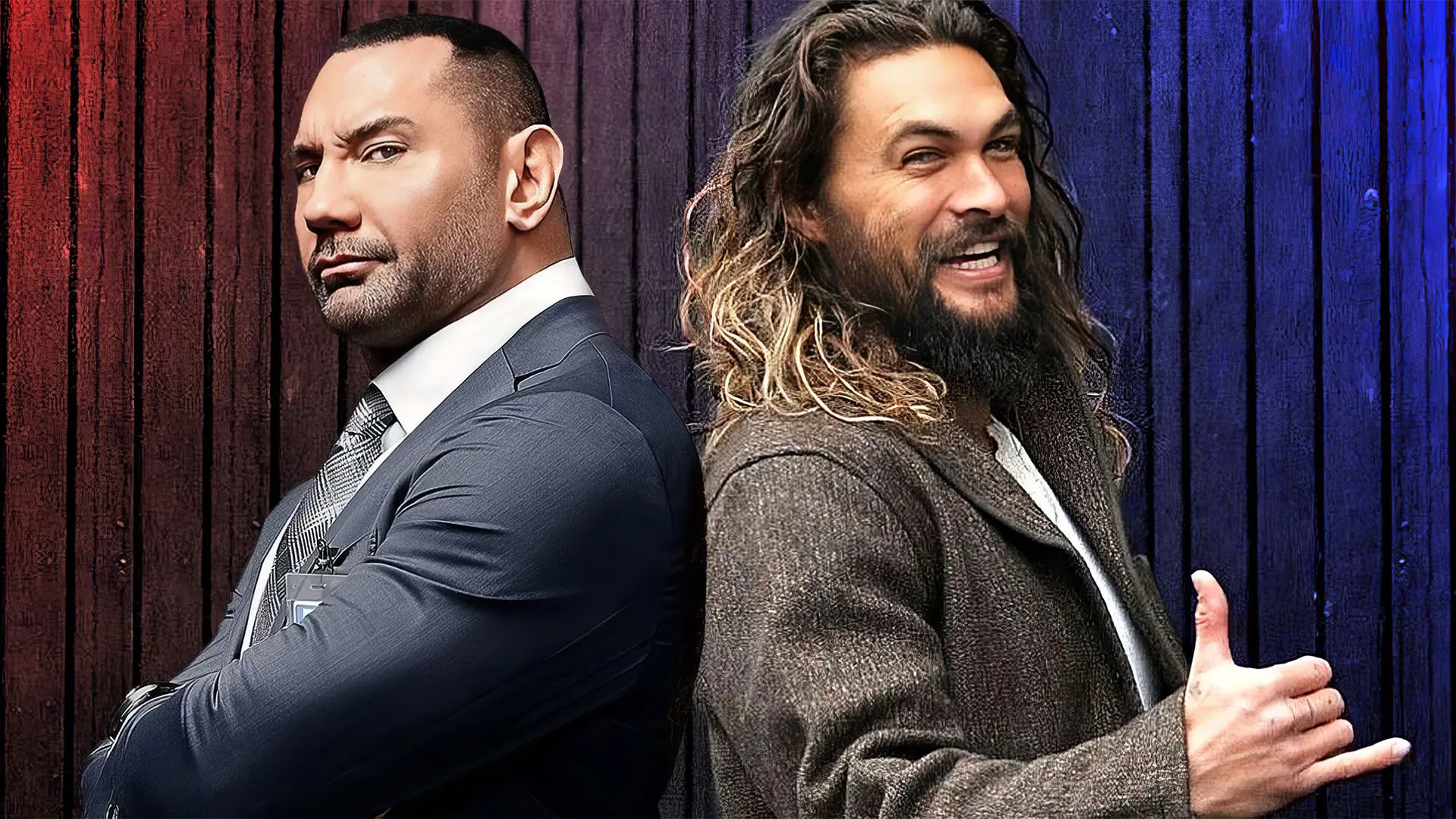 نقش‌آفرینی جیسون موموآ و دیو باتیستا در فیلم کمدی Wrecking
Crew