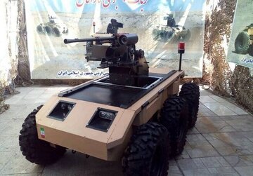پیشرفته‌ترین ربات‌های نظامی ایرانی/ عکس