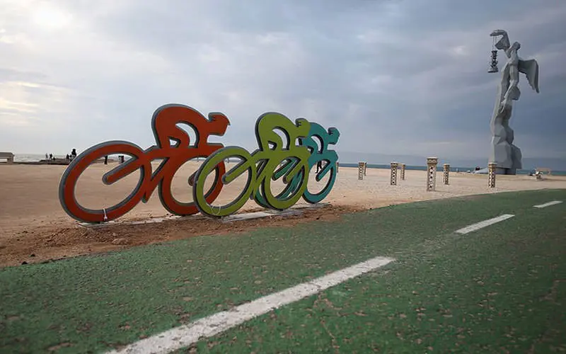 ماکت دوچرخه سواری در کیش