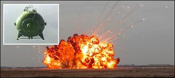 قوی‌ترین بمب‌های متعارف چین، روسیه و آمریکا/ مادر و پدر همه بمب‌ها!/ عکس