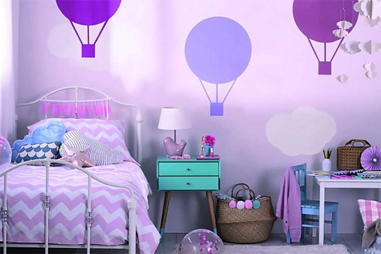 انتخاب بهترین رنگ اتاق خواب دخترانه (ویژه تمامی سنین)