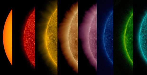 تصویرهای خورشید