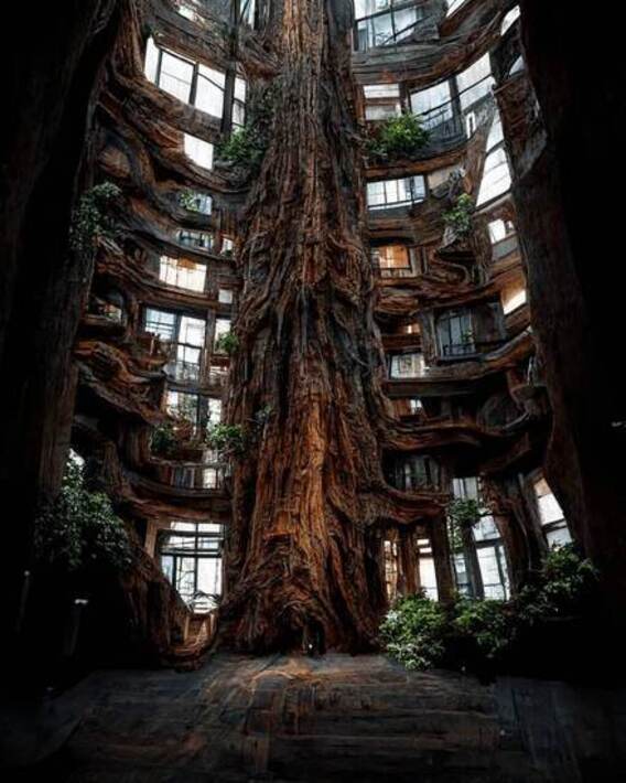 ساختمان‌هایی که رشد می‌کنند و نفس می‌کشند/ عکس
