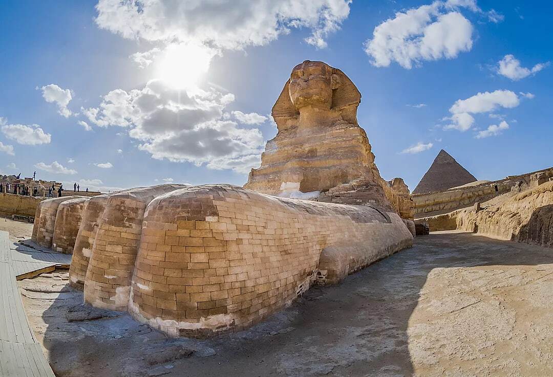 (عکس) آیا مجسمه ابوالهول حاصل دست طبیعت است؟