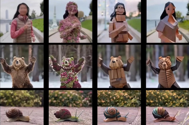 از راکون کتاب‌خوان تا شیر موج‌سوار؛ این ویدئوی حیرت‌انگیز کار هوش مصنوعی است