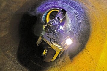 انقلابی در صنعت؛ این ربات خطوط لوله گاز را تعمیر میکند!/ عکس