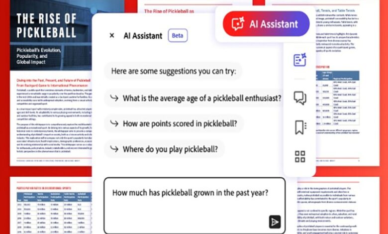 اکنون حتی فایلهای PDF هم هوش مصنوعی دارند