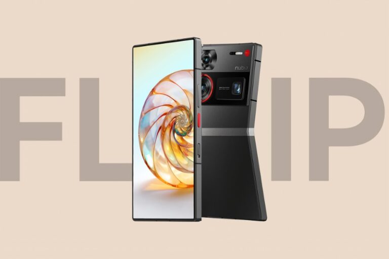 این اولین گوشی تاشو نوبیا است