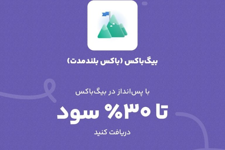 بدون مراجعه به شعبه، با سرمایه‌گذاری در باکس بلندمدت بلو سود سالانه دریافت کنید