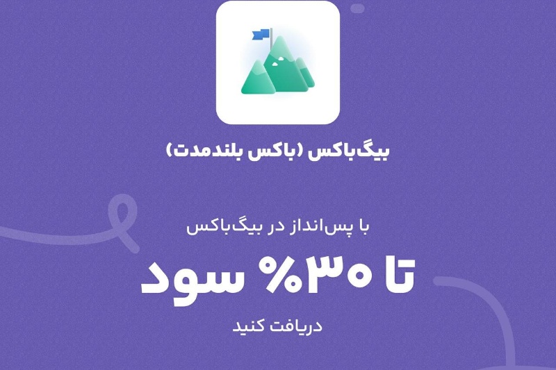 بدون مراجعه به شعبه، با سرمایهگذاری در باکس بلندمدت بلو سود سالانه دریافت کنید