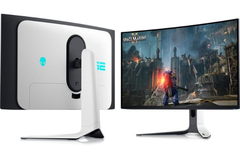 مانیتور ۳۲ اینچ 4K الین ور با نمایشگر اولد پیشرفته رونمایی شد