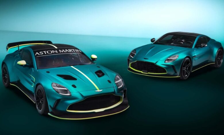 پرسرعت و چشمنواز با گیربکس ۸ سرعته؛ خودرو استون مارتین Vantage GT4 رونمایی شد