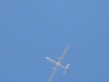 پهپاد اسرائیلی ساقط شد/ فیلم