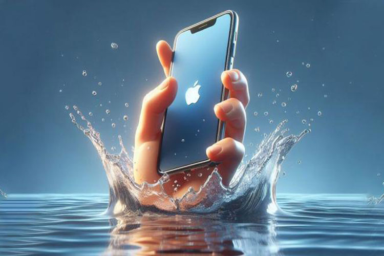 با آیفونی که در آب افتاده چه باید کرد؟