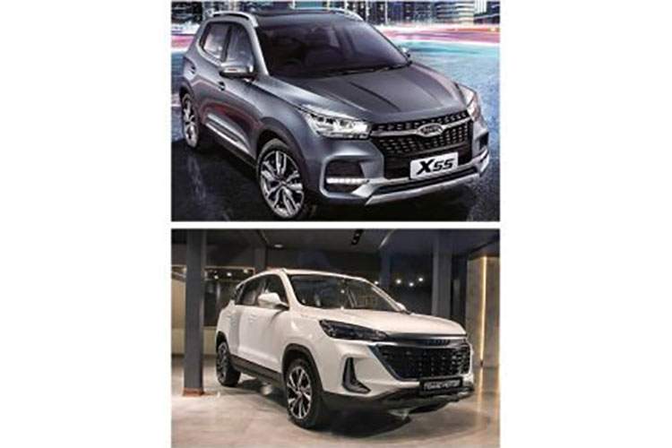 بررسی و مقایسه خودرو تیگاردx35 با ام وی امx55