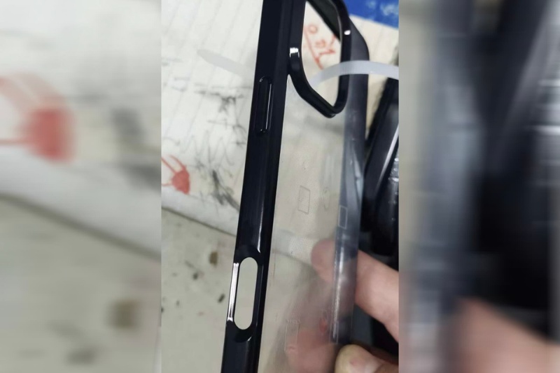 تصویر قاب آیفون ۱۶ پرو اضافه شدن «دکمه کپچر» را تأیید میکند