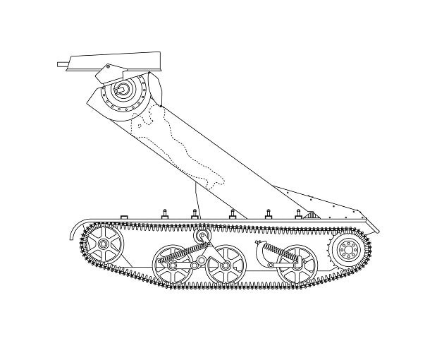 این جنگ افزار، یکی از عجیب ترین تانک های جنگ جهانی دوم است
