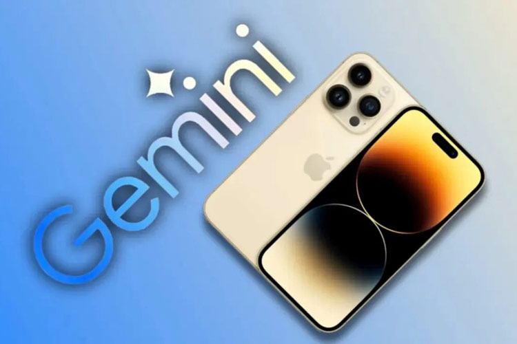 مذاکرات اپل برای استفاده از جمینای گوگل جهت تقویت هوش مصنوعی آیفون