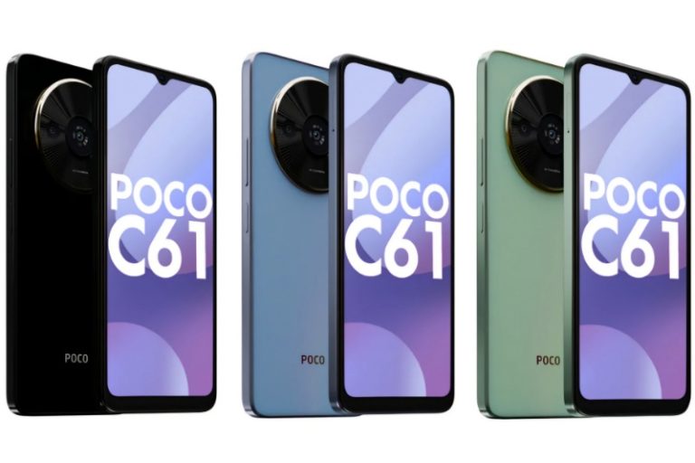مشخصات و تصاویر گوشی ارزان پوکو C61 لو رفت