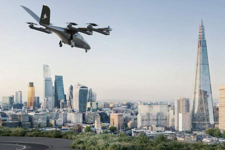 ورود تاکسی‌های پرنده به آسمان بریتانیا