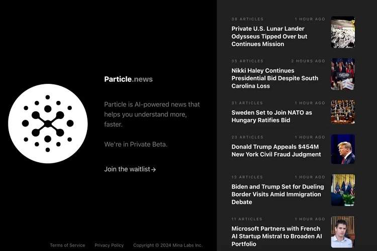 پارتیکل؛ یک خبرخوان مجهز به هوش مصنوعی