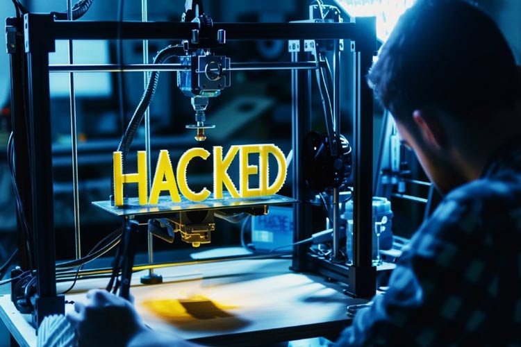 چاپگرهای سه‌بعدی هک شدند