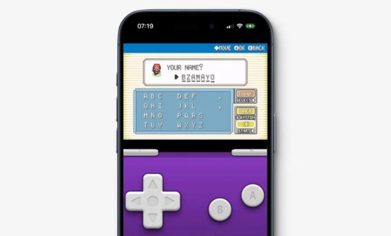 شبیهساز Game Boy برای آیفون دردسترس قرار گرفت