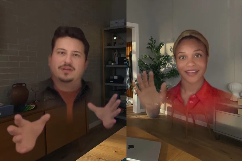 شخصیتهای مجازی اپل ویژن پرو، «فضایی» شدند