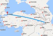 پرواز مستقیم از استانبول به شهرهای تهران – علی بابا