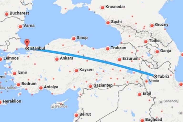 پرواز مستقیم از استانبول به شهرهای تهران – علی بابا