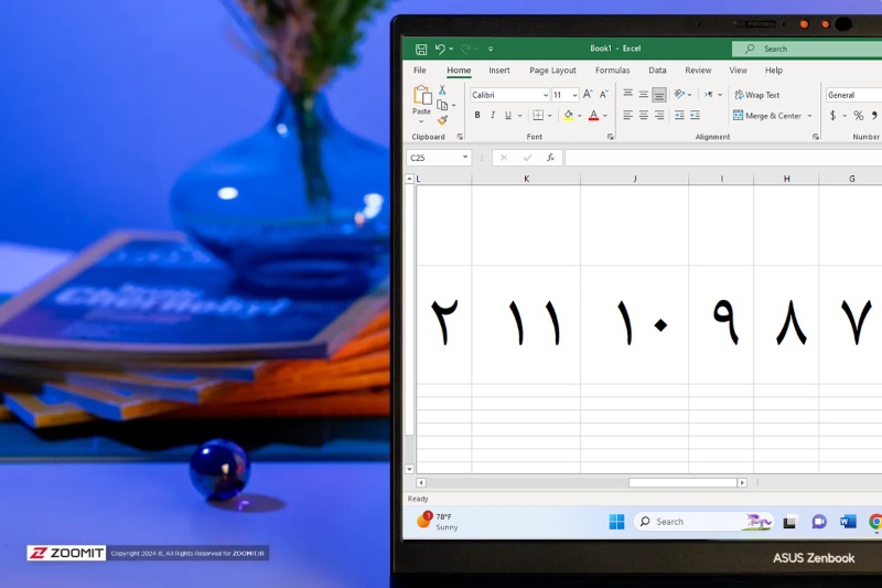 چطور در اکسل اعداد را فارسی کنیم؟