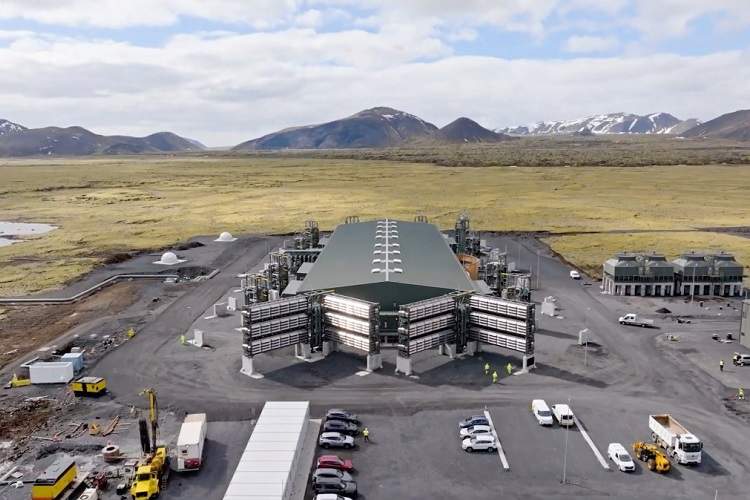 بزرگ‌ترین کارخانه جذب مستقیم کربن جهان فعالیت خود را آغاز کرد