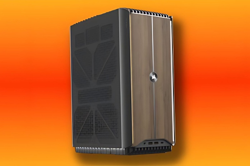 مینیکامپیوتر گیمینگ جدید کورسیر سختافزار پرقدرت و پنل جلویی چوبی دارد