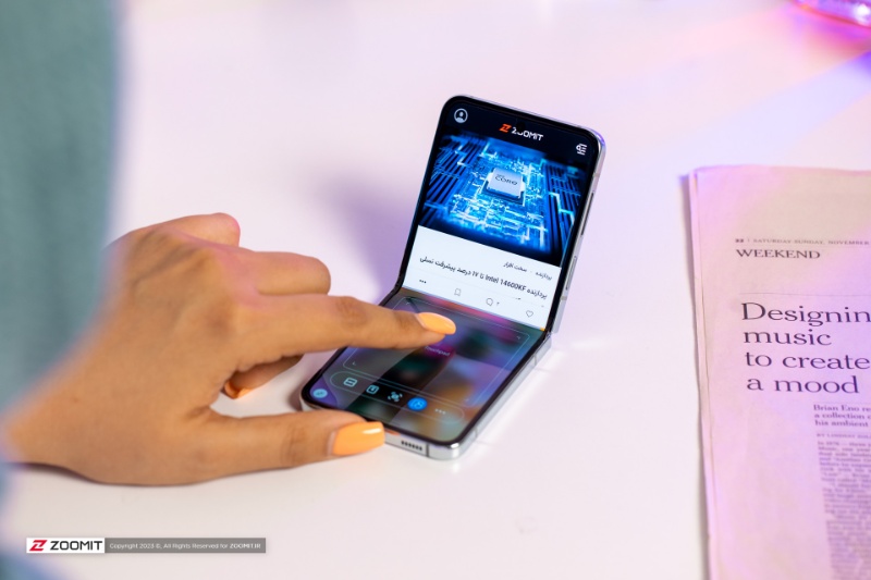 گلکسی زد فلیپ ۶ چینخوردگی نمایشگر نخواهد داشت؟