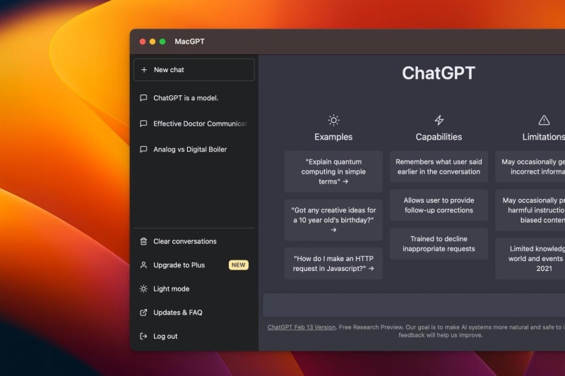 اپلیکیشن ChatGPT بالاخره برای مک منتشر شد