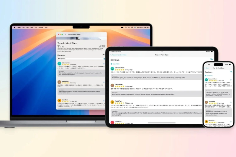 توسعهدهندگان iOS حالا میتوانند مترجم اپل را وارد برنامههای خود کنند