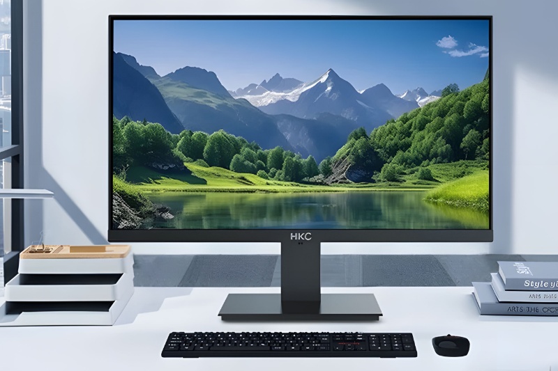 مانیتور ۶۳ دلاری جدید HKC پنل ۱۰۰ هرتز 1080p دارد