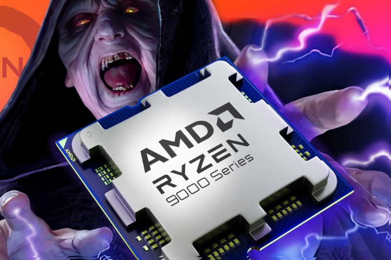 پردازنده Ryzen 9 9950X بدون محدودیت توان مصرفی، Core i9 نسل ۱۴ را در هم میکوبد!