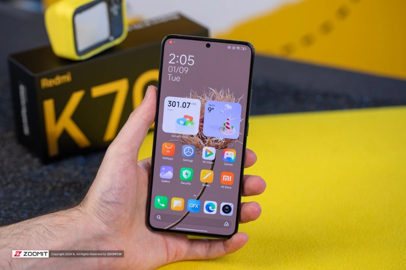 گوشی مورد انتظار ردمی K70 اولترا از صفحهنمایش پروضوح ساخت TCL استفاده میکند