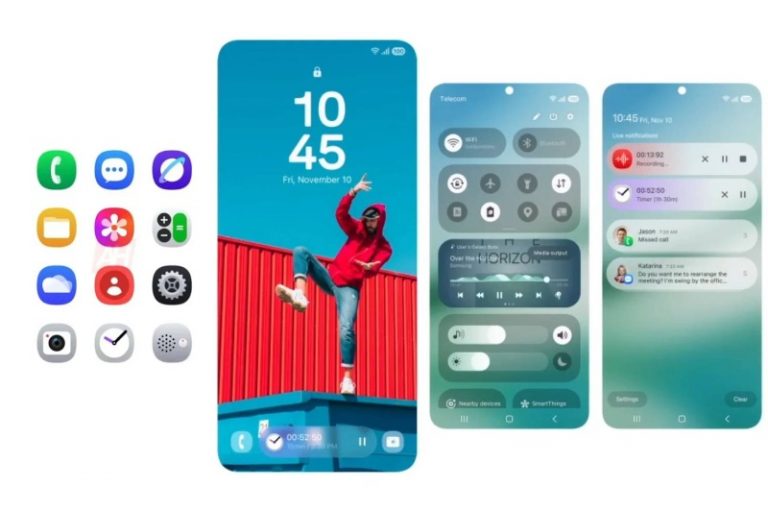 آیکونهای One UI 7 سامسونگ بهنمایش درآمدند