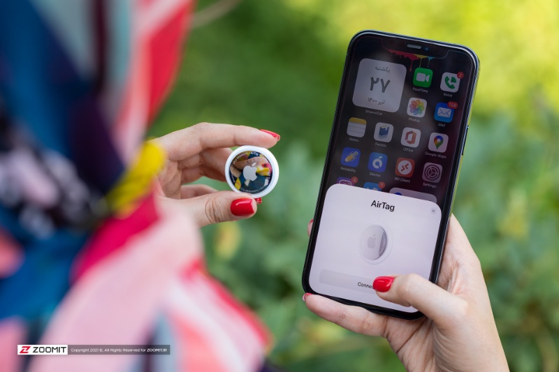 اشتراکگذاری موقعیت مکانی ایرتگ اپل ازطریق لینک امکانپذیر میشود