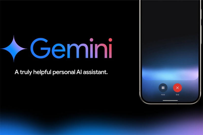 اپلیکیشن جمینای گوگل با قابلیت گفت‌وگوی طبیعی Gemini Live برای آیفون رؤیت شد