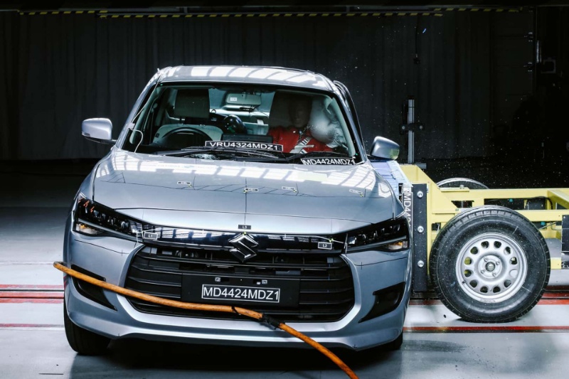 خودرو ارزان ۲۰۲۴ سوزوکی عملکرد چشمگیری در آزمایش تصادف به نمایش گذاشت