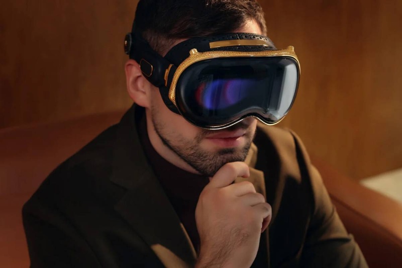 مدل لوکس اپل ویژن پرو با طلای ۲۴ عیار و قیمت سرسامآور رونمایی شد