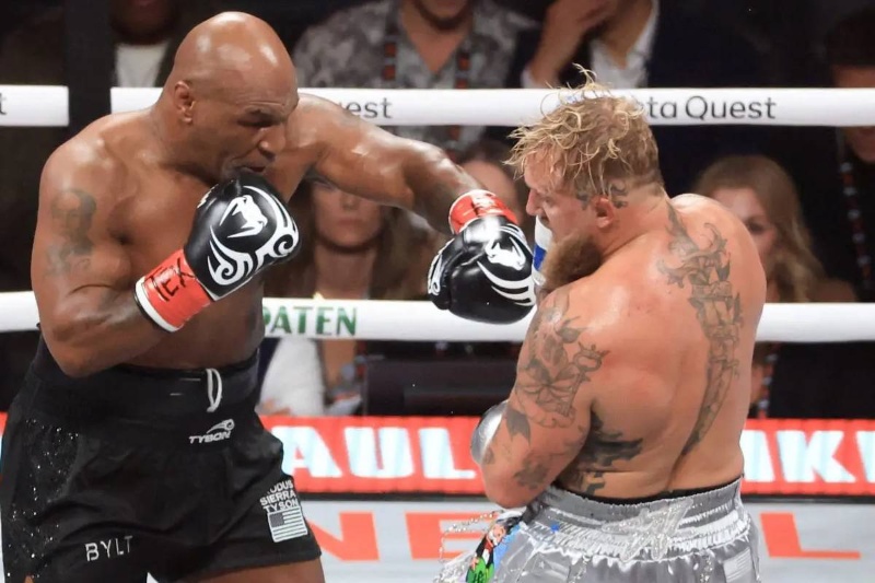 نتفلیکس: مسابقه بوکس مایک تایسون و جیک پائول پرپخشترین رویداد ورزشی تاریخ بود