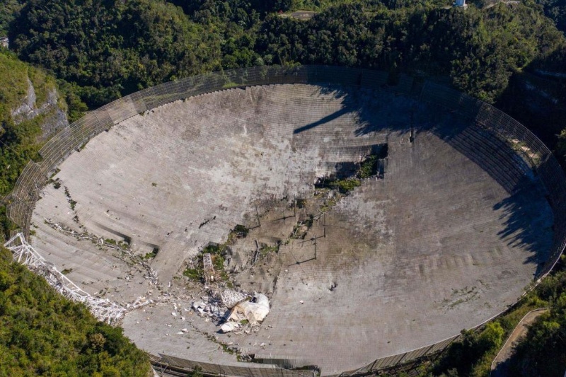 پس از چهار سال سرانجام علت فروپاشی تلسکوپ معروف آرسیبو کشف شد
