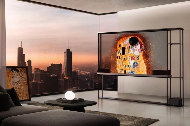 تلویزیون OLED شفاف ال‌جی با قیمت خانمان‌سوز ۶۰ هزار دلاری عرضه شد