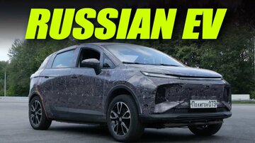 روسها خودروی برقی ساختند /عکس